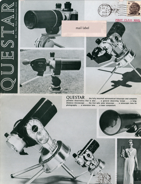 A magazine cover with a telescope
Description automatically generated with medium confidence