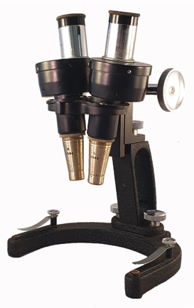 A close-up of a microscope
Description automatically generated