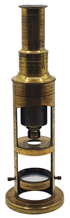 A close-up of a brass cylinder
Description automatically generated